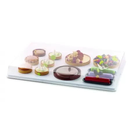 I-GLOO 8.5 - Polycarbonate Level Tray Cover 600 x 400 x 85 mm - Clear - Cover ONLY