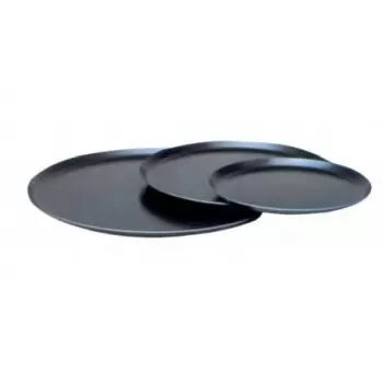 Pastry Chef's Boutique 11715 Round Blue Steel Pizza Baking Pans Ø 20 cm Sheet Pans & Extenders