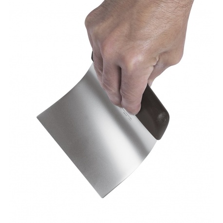 Ateco Stainless Steel Bench Scraper 4'' Wide Blade