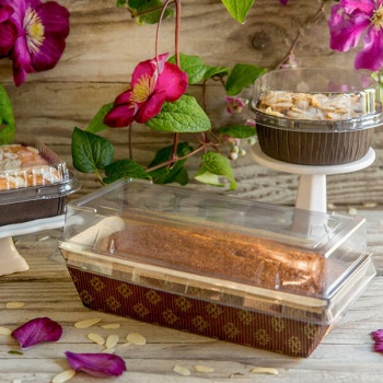 Brown Mini Rectangular Loaf Pans - The Peppermill