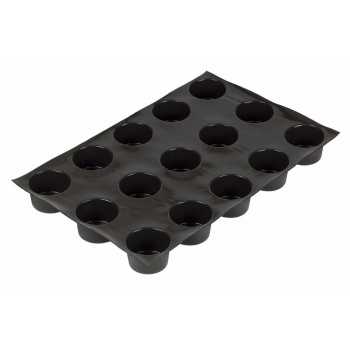 Sasa Demarle FP1601 Sasa Demarle Flexipan Origine - Jumbo Muffins Ø 3.22” (82 mm) Depth 2” (50 mm) - FP 1601 - 15 Indents - 1...