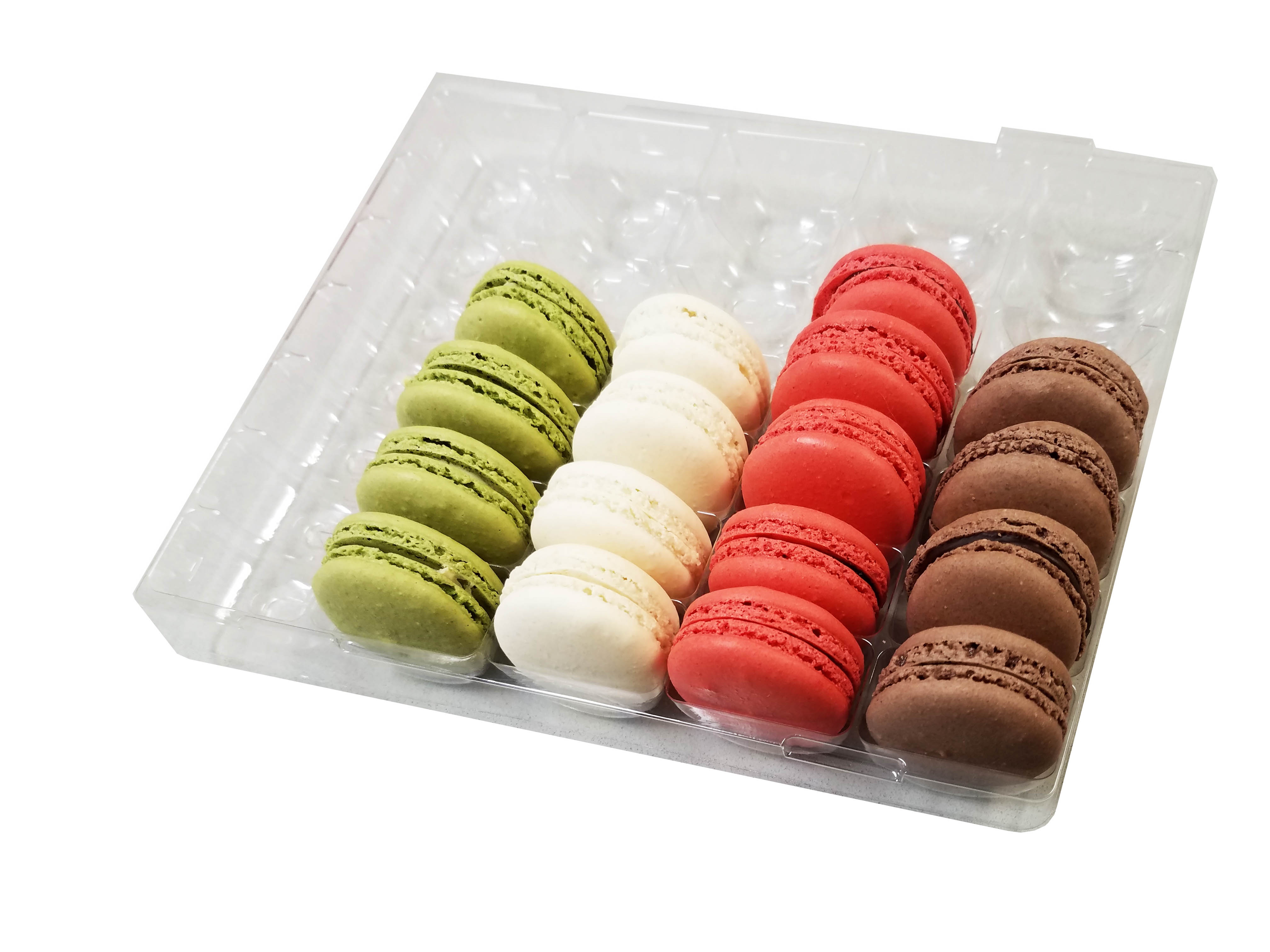 Pastry Chef's Boutique AWM35CL Clear Plastic Thermoformed Macarons 