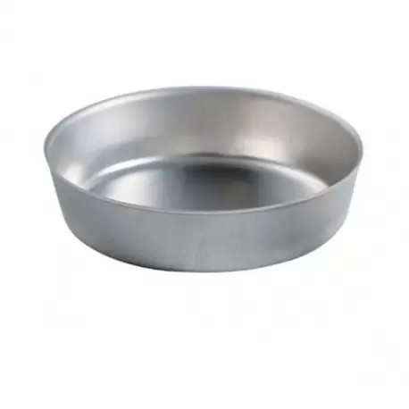 Martellato 30TA02100 Aluminum Straight edges Tart Pan Base for Pie Machine Ø100 x 25 mm - Pack of 25 Round Tart Ring