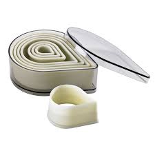 Pastry Chef's Boutique 02283 Nylon & Fiberglass Cookie Cutter Set