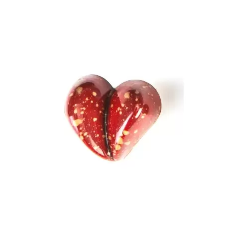 Antonio Bachour Heart Bonbons Chocolate Mold - 275 x 135 mm - 21 Cavity - 33 x 29 x 17 mm - 10gr