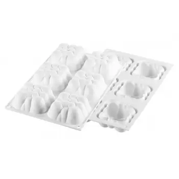 Silikomart CLOUD 120 Single Part Cloud Silicone Mold Set by Dynara Kasko - 71 x 71 x 34 mm