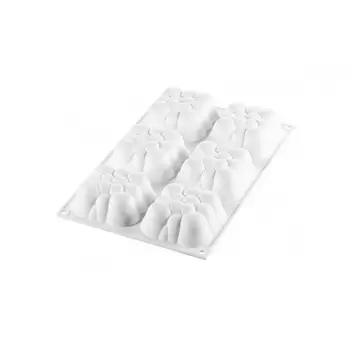 Silikomart CLOUD 120 Single Part Cloud Silicone Mold Set by Dynara Kasko - 71 x 71 x 34 mm