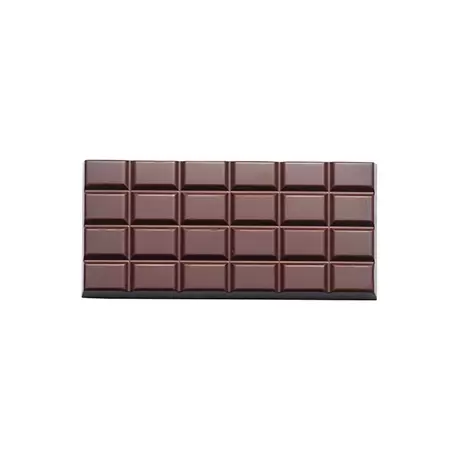 Cacao Barry MLD-090500-M00 Polycarbonate Chocolate Tablet BAR Tablet Mold - 100g - 155 x 75 x 9 mm - 3 Cavity Tablets Molds