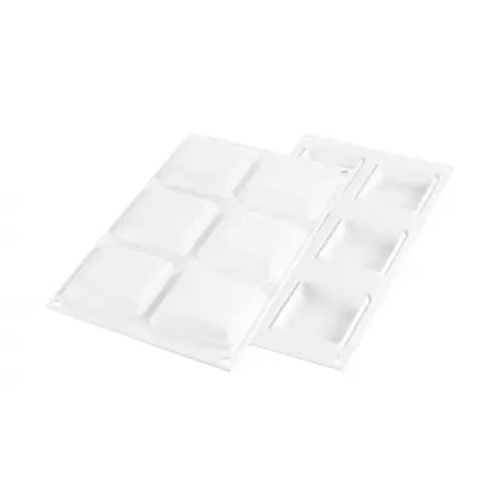 Silikomart Professional INDIVIDUAL SQUARE KIT TARTE RING 80 x 80 mm - 62 ml