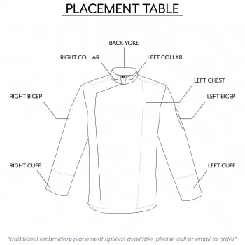 Clement Design CDM-ADBW Men's ADDICT Chef's Jacket -Long Sleeve (Black or White) Chef Coats & Jackets