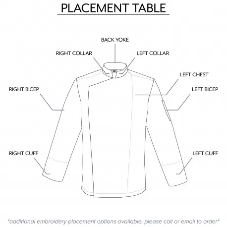 Clement Design CDM-ADBW Men's ADDICT Chef's Jacket -Long Sleeve (Black or White) Chef Coats & Jackets