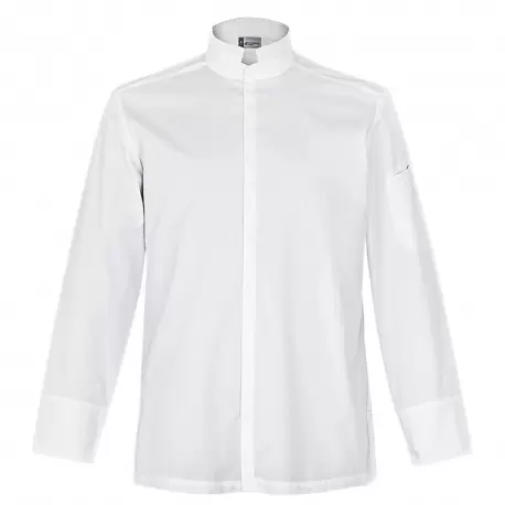 Clement Design CDM-ADBW Men's ADDICT Chef's Jacket -Long Sleeve (Black or White) Chef Coats & Jackets