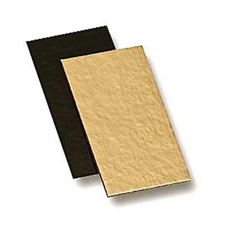 Gold & Black Glitter Square Display Cake Board by Simply Making