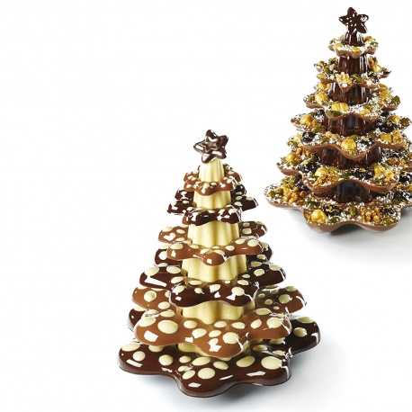 Pavoni KT215 Pavoni Thermoformed Chocolate Nutcracker Mold - 90mm x