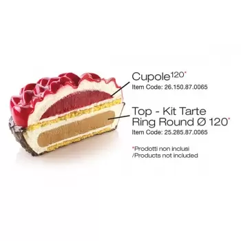 Silikomart Professional KIT FLEUR 1085 by Christophe Michalak - Ø160 x 80 mm - 1085 ml