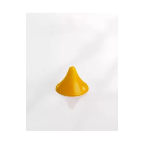 Polycarbonate Praline Cone by Frank Haasnoot Chocolate Mold - 34.5 x 34.5 x 25 mm - 9gr - 3x6 Cavity - 275x135x24mm