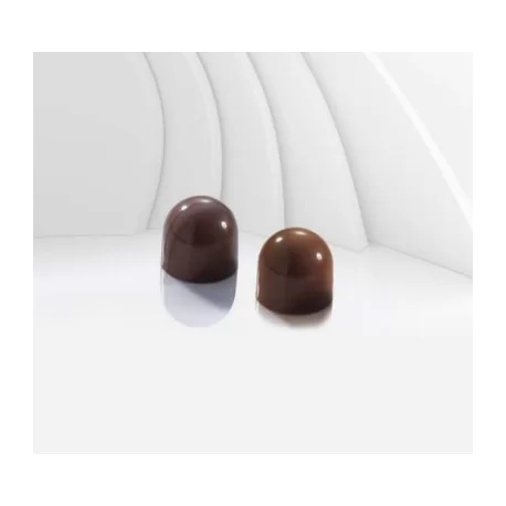 Martellato MA1927 Polycarbonate Classic Bon Praline Chocolate Mold - 26x23mm - 11gr - 28pcs Sphere & Domes Molds