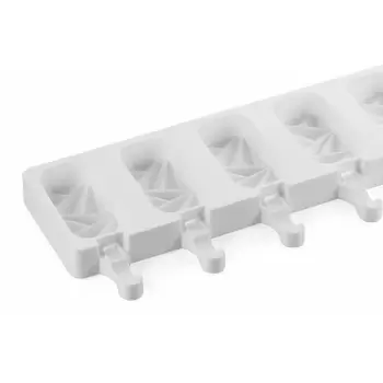 Silikomart GEL11 Shock Set of 2 Ice Cream Molds - Tray and 50 Sticks