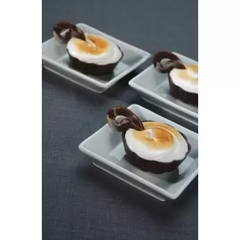 Pastry Chef's Boutique PCB11220 Belgian Chocolate Cups - Turbans Cups Ø70Mm - 84 pcs Chocolate Cups and Truffle shells