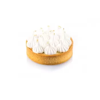 Silikomart 52.277.20.0165 Round Composite Tart Ring - 100mm dia x 20mm H - 4pcs Round Tart Ring