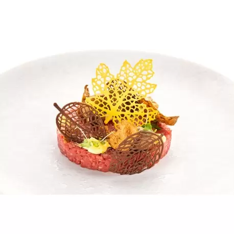 Silikomart Professional Naturae Bosco 21 Leaves Mold - Inspiration by Chef Andrea Valentinetti