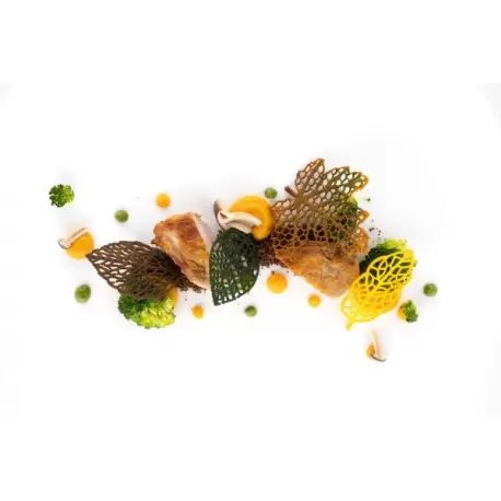 Silikomart Professional Naturae Bosco 21 Leaves Mold - Inspiration by Chef Andrea Valentinetti