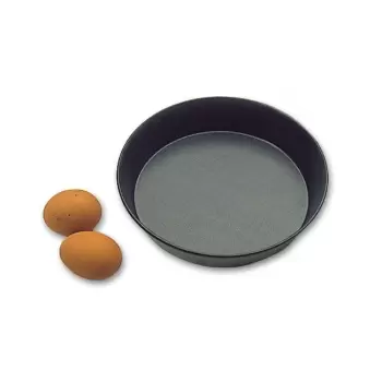 Matfer Bourgeat 331205 Matfer Bourgeat Exopan® Non-Stick Round Cake Mold - H 1 1/2″ – Ø 7 1/8″ Round Cake Pans