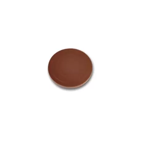 Cabrellon 1567 Polycarbonate Flat Round Base Chocolate Mold - 156 x 39 mm - 1 cavity Modern Shaped Molds