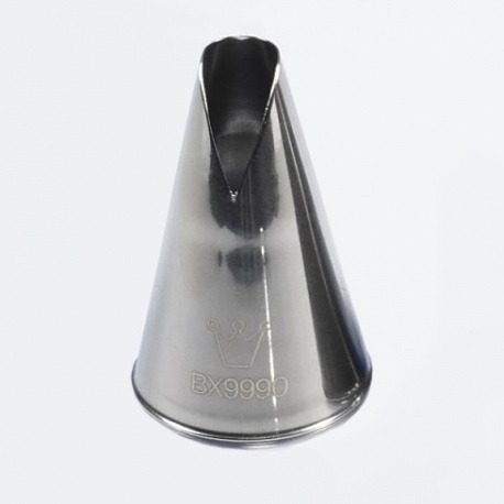 Martellato BX9990 Stainless Steel Saint Honore Tip Nozzle - 10mm