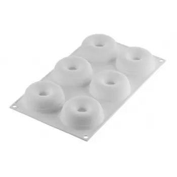 Silikomart DONUTS GOURMAND 80 Mold - 72x27mm - 480ml