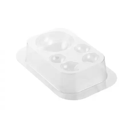 Silikomart 70.104.99.0065 Silikomart Kit Santa Christmas Mold - 188x248mm - 12.301ml Thermoformed Chocolate Molds