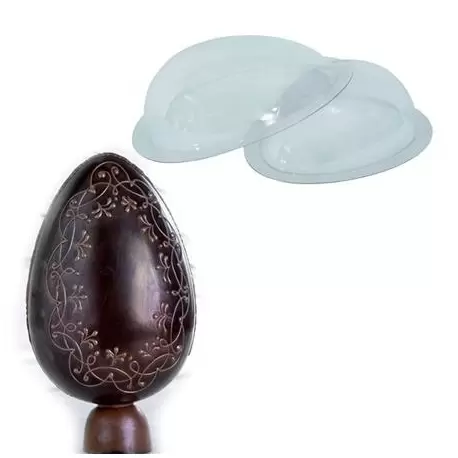 Easter Chocolate Egg Mold (Glossy Giant) - 400 x 270 mm - 1 Cavity - 2-2.5Kg