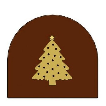 YULE LOG CAKE MOLD IN PLASTIC – RIBBED 500x80x60 – Bakery and Patisserie  Products