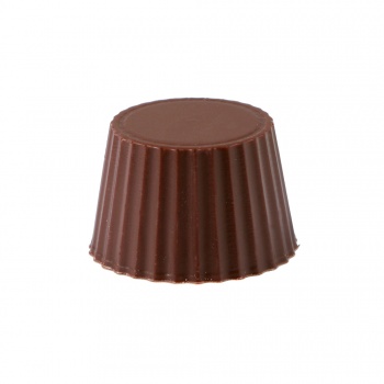 Martellato MA1002 Polycarbonate Ridged Chocolate Cup Praline Mold 