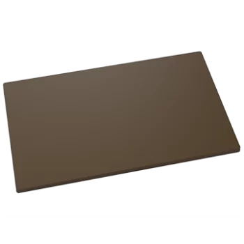 Pastry Chef's Boutique PCB723 Polycarbonate Flat Rectangular Chocolate Block Mold - 255x154x6mm - 276gr - 1x1 Cavity - 275x17...