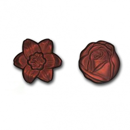 Polycarbonate Chocolate Flowers Mold