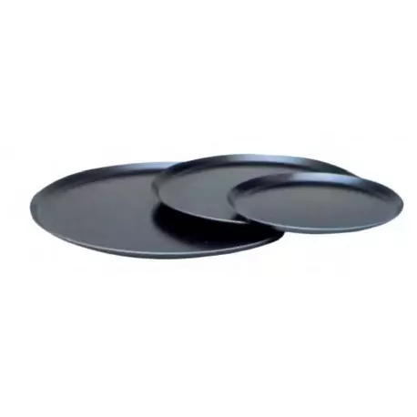 Round Blue Steel Pizza Baking Pans Ø 30 cm