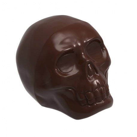 Magnetic Polycarbonate Chocolate Large Skull Mold