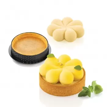 Silikomart Professional Blossom Kit Tart Ring Ø 70mm by David Vidal