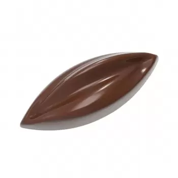 Chocolate World CW12083 Polycarbonate WCM 2022 Hungary Chocolate Mold - 55mm x 21mm 19.5mm - 13.3gr - 18 cavity Modern Shaped...