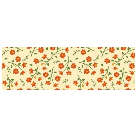 Barry Callebaut F031815 Painted Flowers 3 Chocolate Transfer Sheets - 300 mm x 400 mm - 10 sheets Chocolate Transfer Sheets