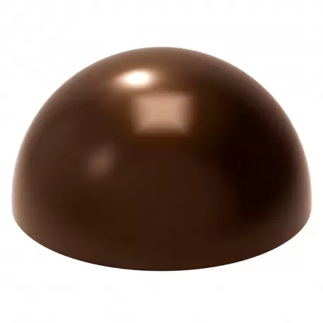 Martellato MA5002 Polycarbonate Chocolate Hemisphere Half Sphere - 90 gr approx - Ø 100mm - 2 Cavity Sphere & Domes Molds