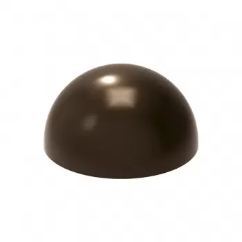 Martellato MA5010 Polycarbonate Hemisphere Half Sphere Chocolate Mold Ø 55x27.5mm Sphere & Domes Molds