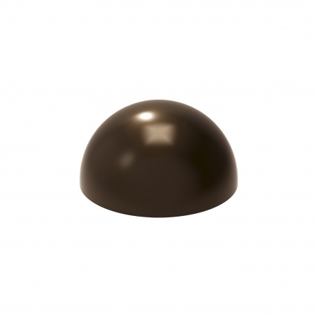 Martellato MA5008 Polycarbonate Hemisphere Half Sphere Chocolate M