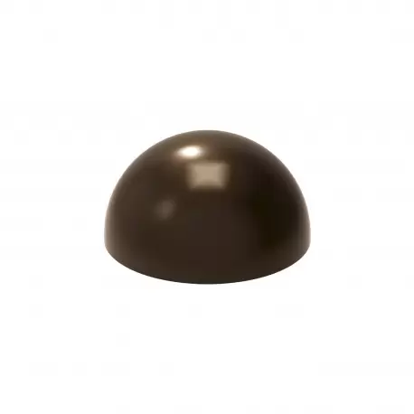 Martellato MA5008 Polycarbonate Hemisphere Half Sphere Chocolate Mold Ø 35x17.5mm Sphere & Domes Molds