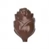 Polycarbonate Rose Flower for Stalk Chocolate Mold - 54 x 35 x 17.2 mm - 19gr - 2x6 Cavity - Double Mold - 275x135x24mm