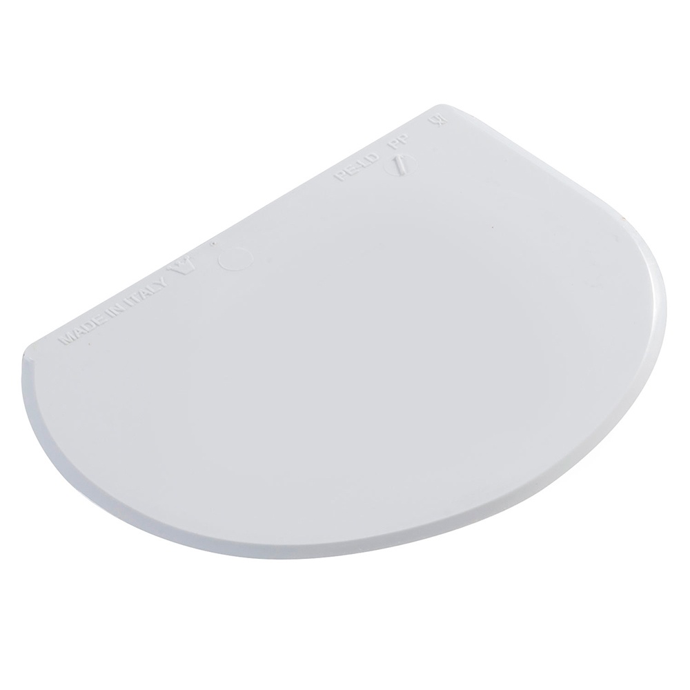 Martellato 50RTF1 Rounded Flat Bottom Plastic Scraper - 150mm x 110mm