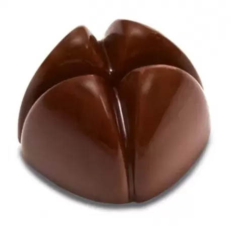 Pavoni PC65 Pavoni Italia Chocolate Bon Bons Mold by Antonio Bachour - 28mm x 28mm x 18mm - 21 cavity - 10gr Modern Shaped Molds