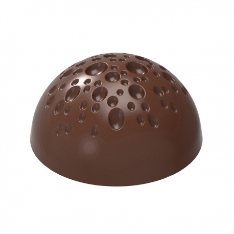 60mm Chocolate Sphere Mold, 3 part
