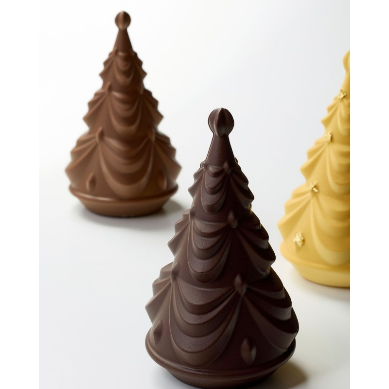 Cone Pastry Silicone Cake Chocolate Baking Pan Mold Christmas Tree